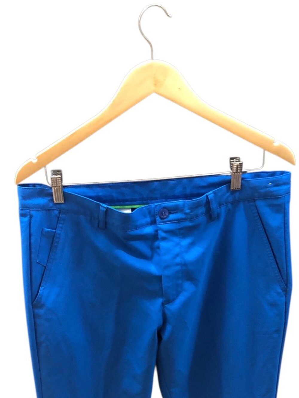 Boss Hugo Slim Fit Dress Pants Mens Blue 34R